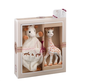Sophiesticated Sophie la Girafe + Comforter with pacifier holder