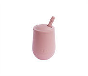 Mini Cup begynderkop + sugerør - Rosa 