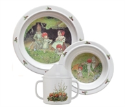 Elsa Beskow Spisesæt RPET Tomtebobarnen 3 dele 