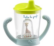 Mascotte Sophie la Girafe cup - grøn