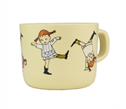 Pippi Kop med hank RPET Cirkus Gul