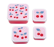 Lunch & snack box set - Cherries 